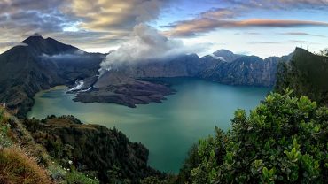 Rinjani Crater Lake View